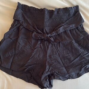 Abercrombie paper bag style shorts